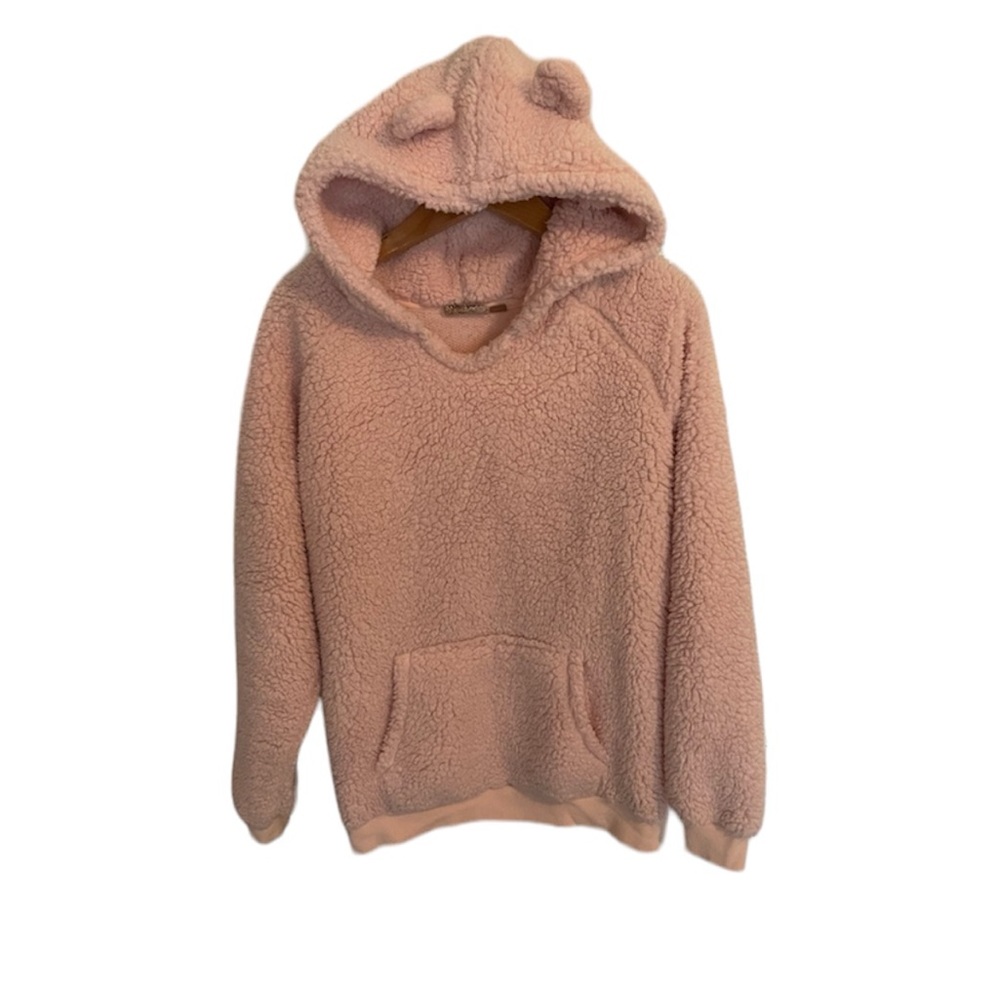 Women’s Fuzzy Teddy Hooded Sweater
